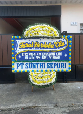 Papan Bunga Duka di Mofinop