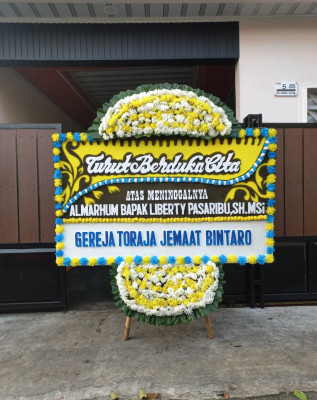 Papan Bunga Duka di Mofinop